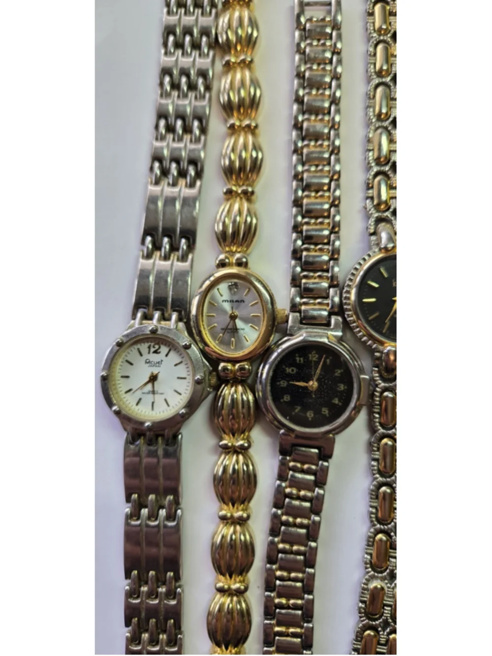 Five Vintage Women's Watches All Different Kinds For Parts Or Repair